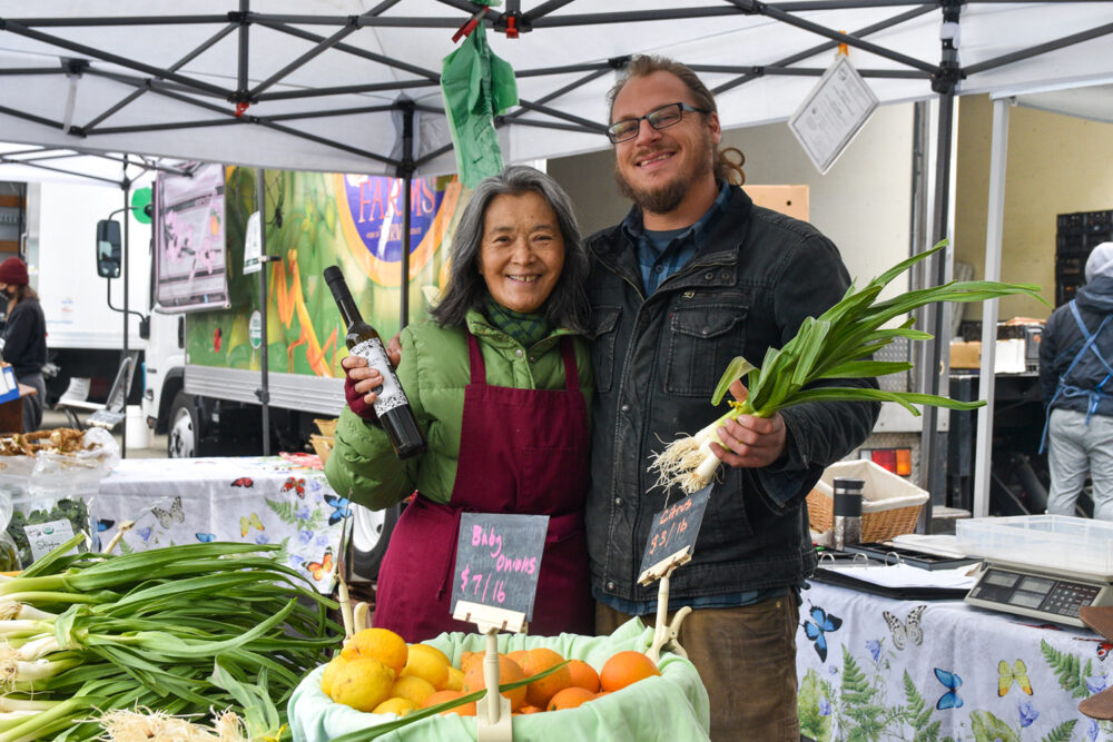 Knoll Farms stand at FPFM