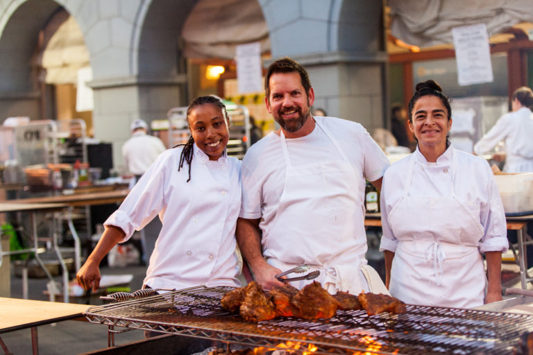 Nopa chefs at Foodwise Sunday Supper